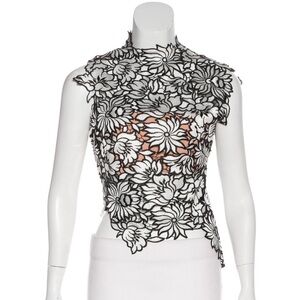 Self-Portrait Lily Lace Top